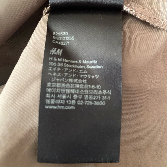 💥H&M Women Tan Mini Dress 8 - Picture 12 of 13